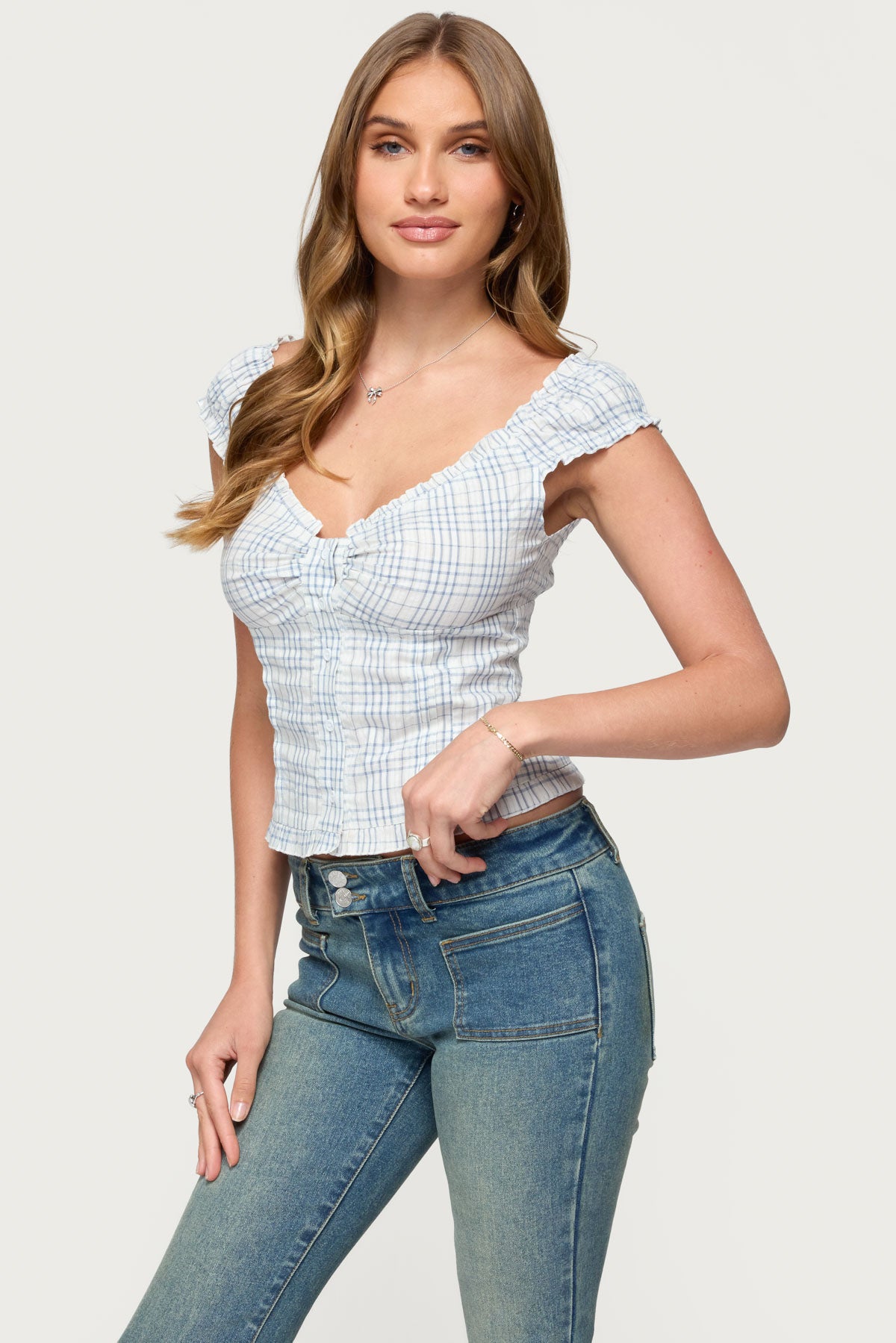 Dolsy Button Up Top - Image 3