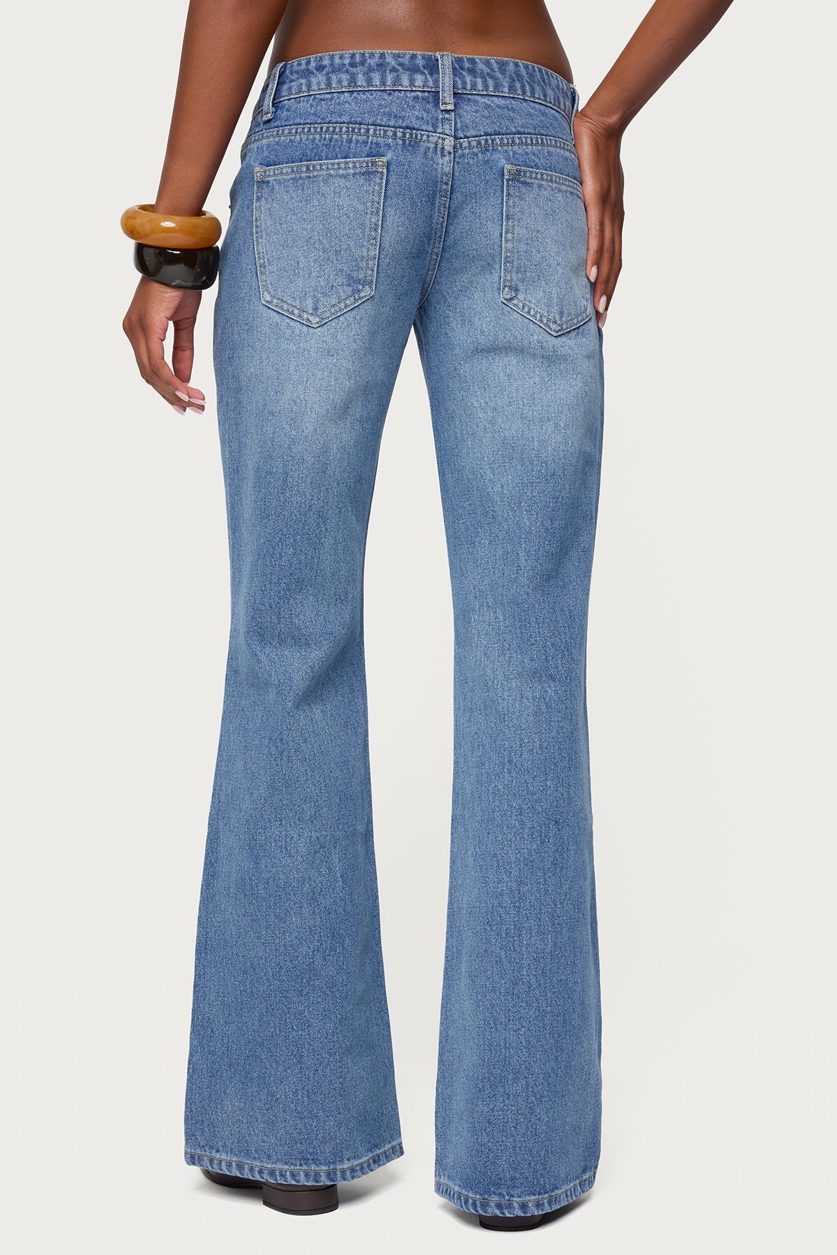 Kiarah Low Rise Bootcut Jeans - Image 5