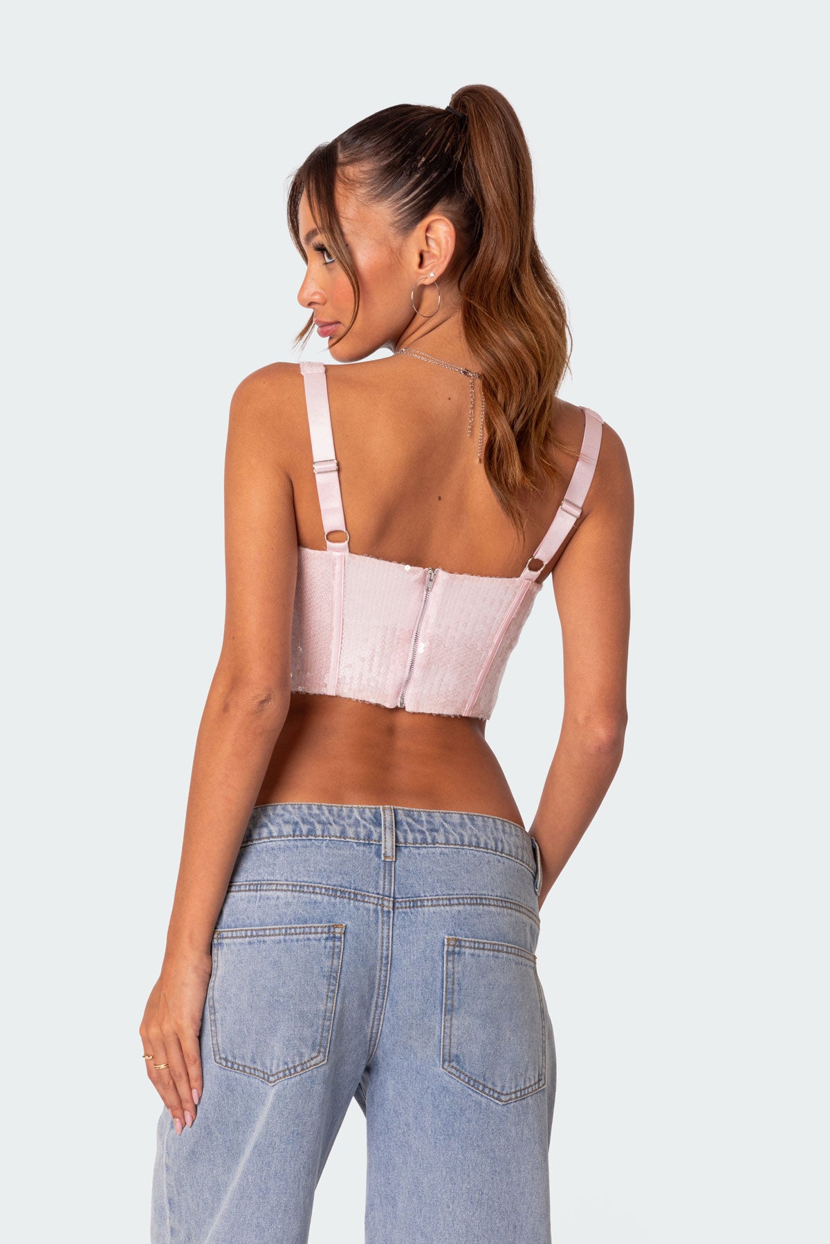 Glitzy Sequin Corset - Image 4