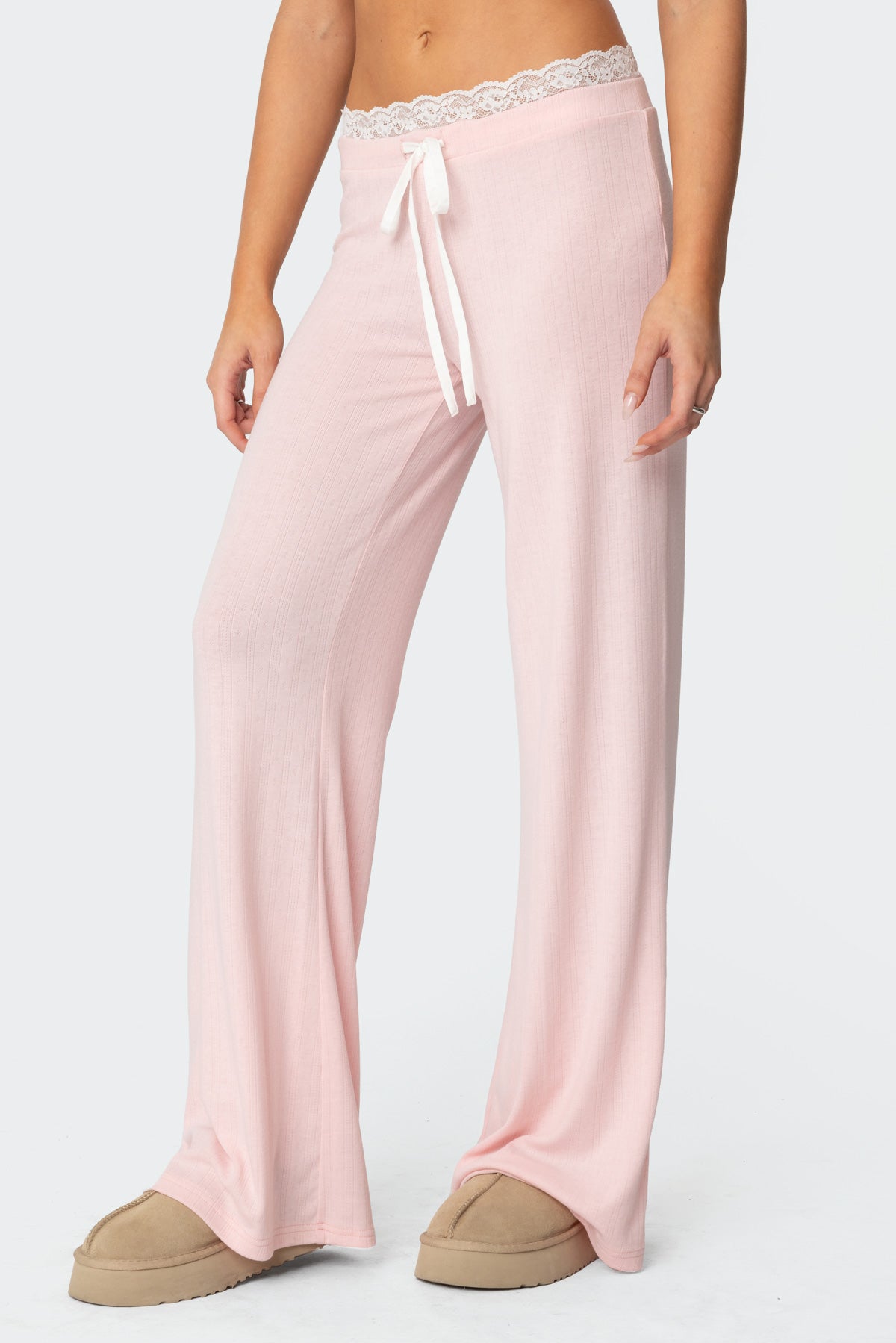 Peekaboo Lace Pants - Image 4