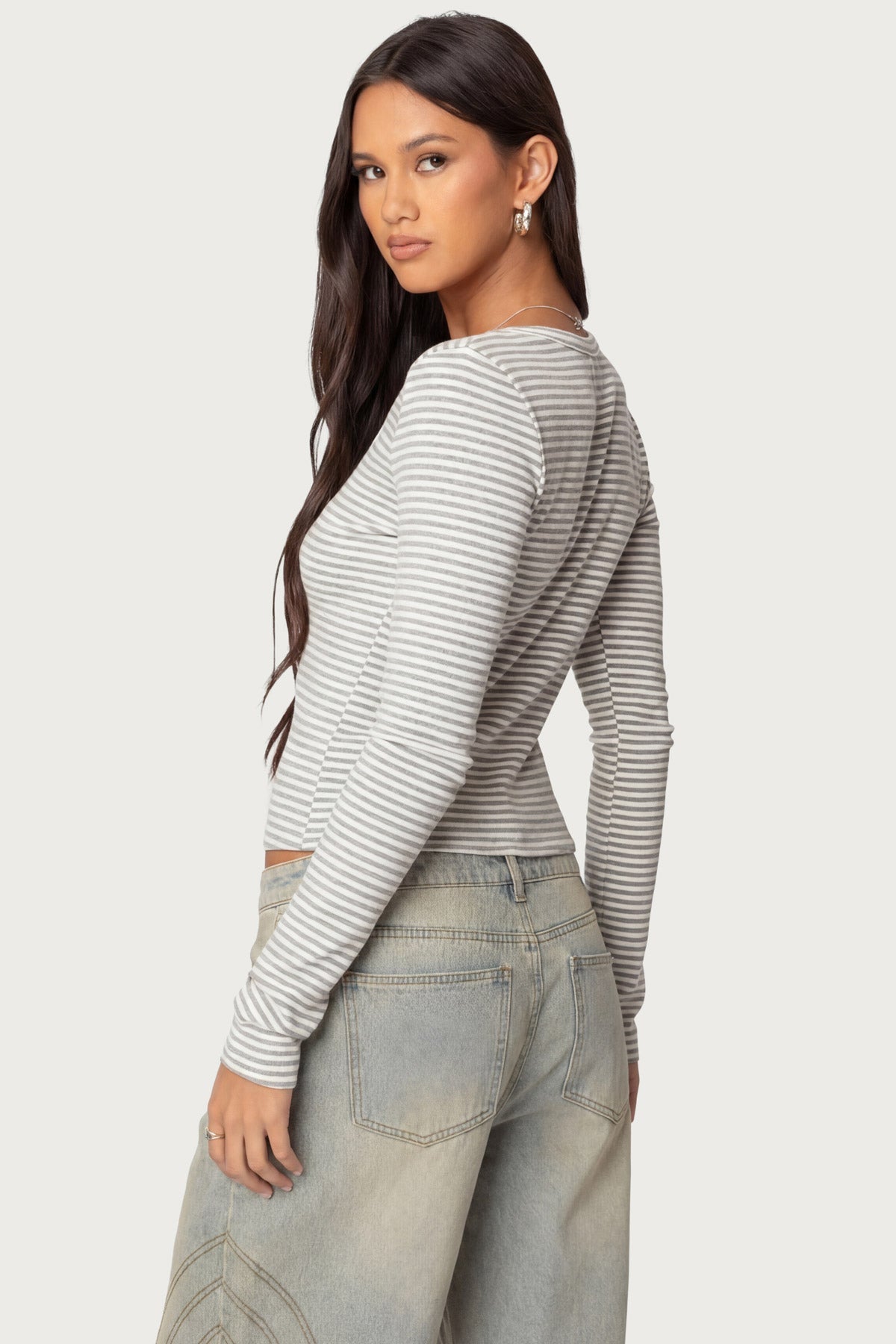 Jocelyn Striped Top - Image 3