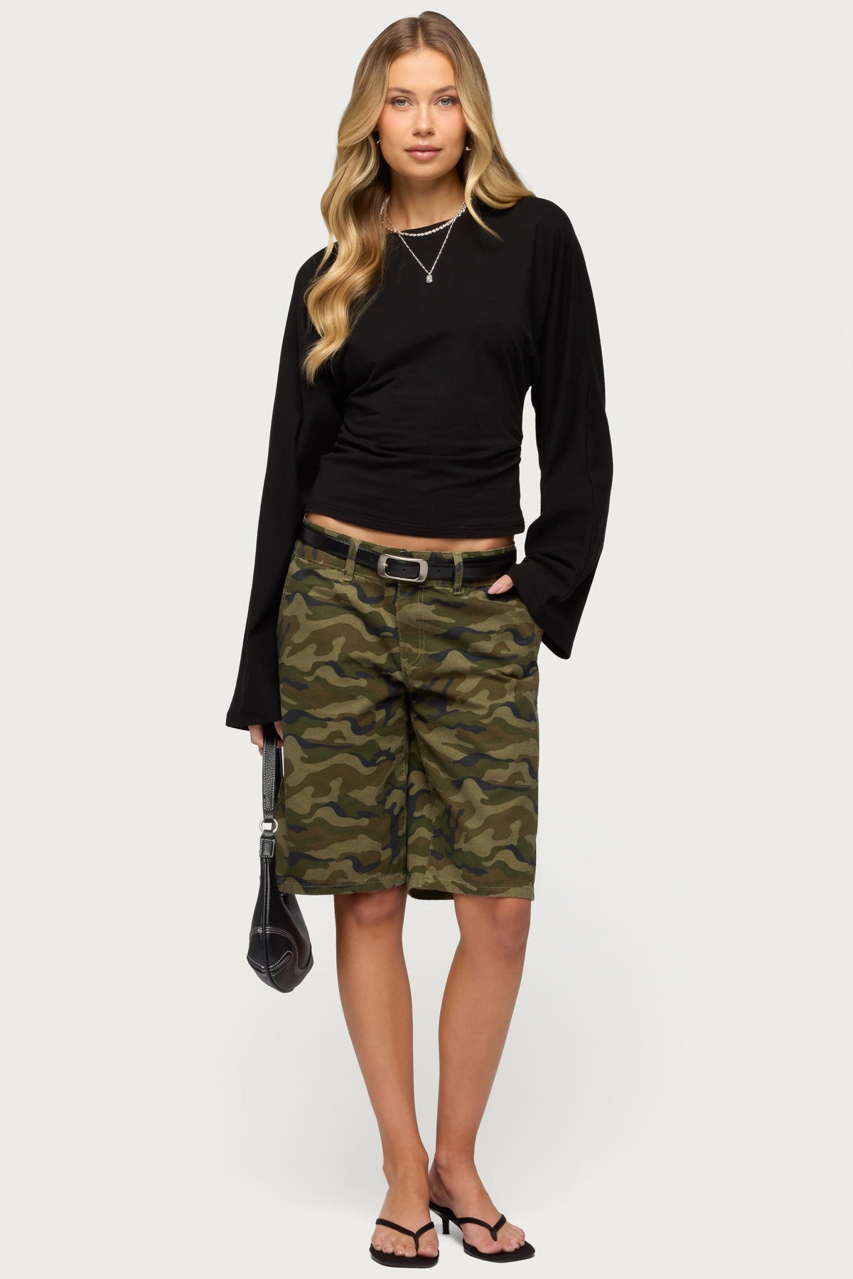Charlisa Cinched Waist Top - Image 2