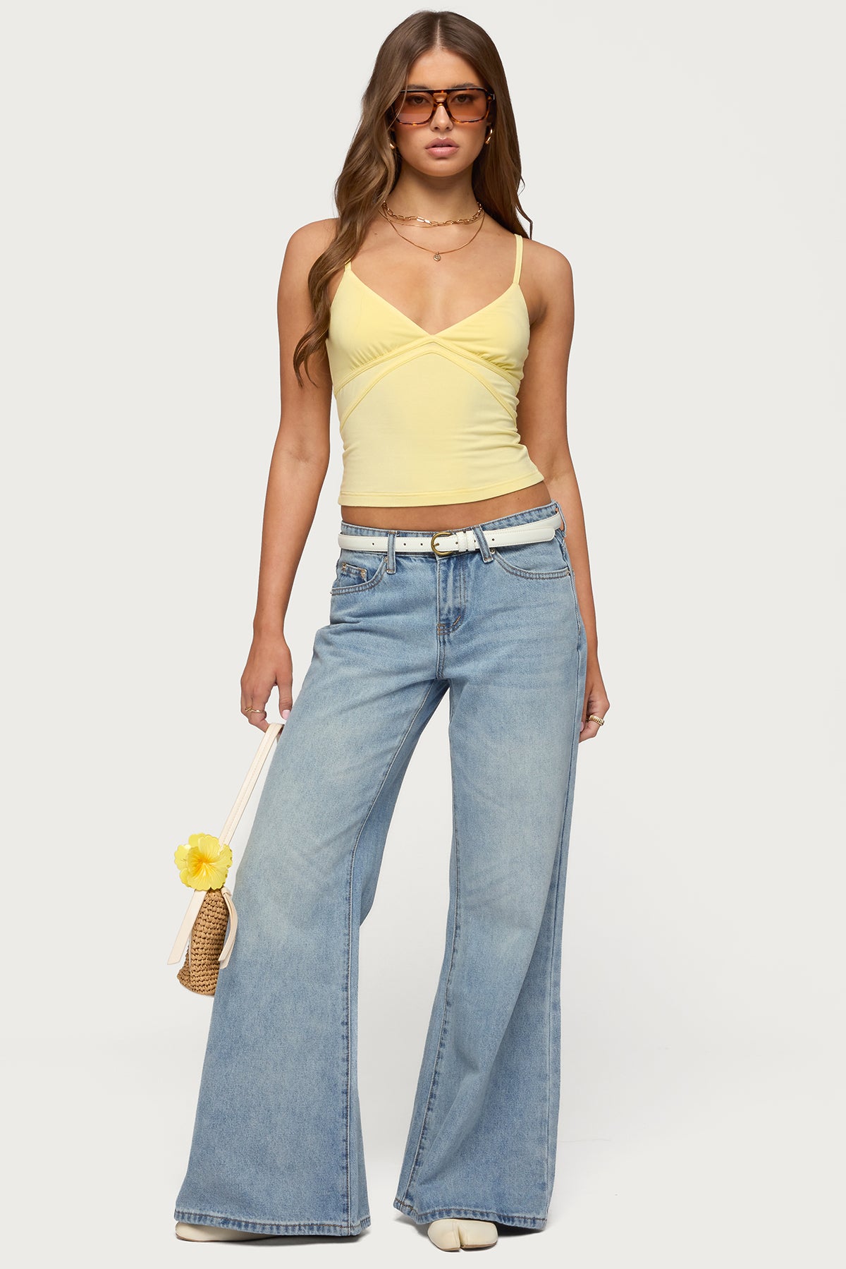 Evianna Double Tie Back Tank Top - Image 2