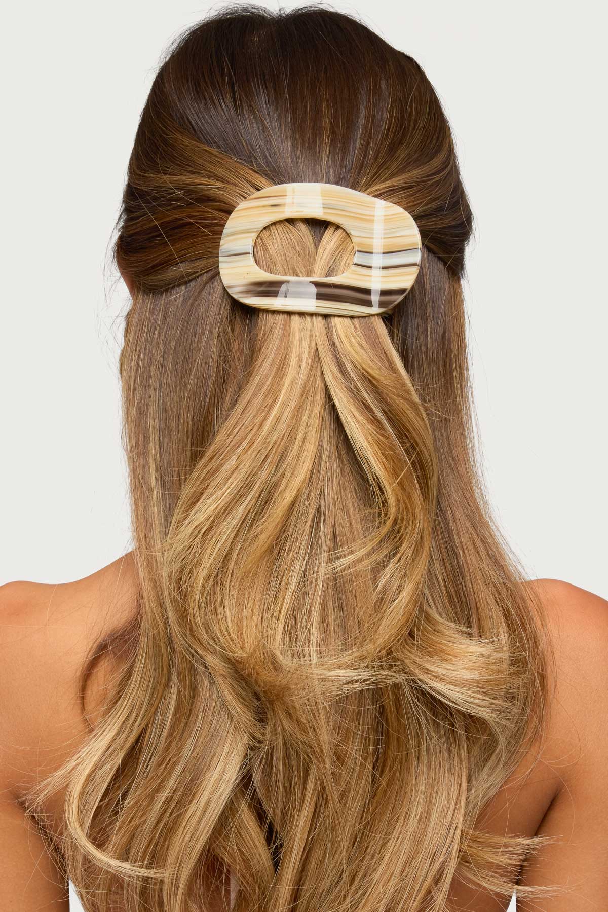 Stripey Hair Clip