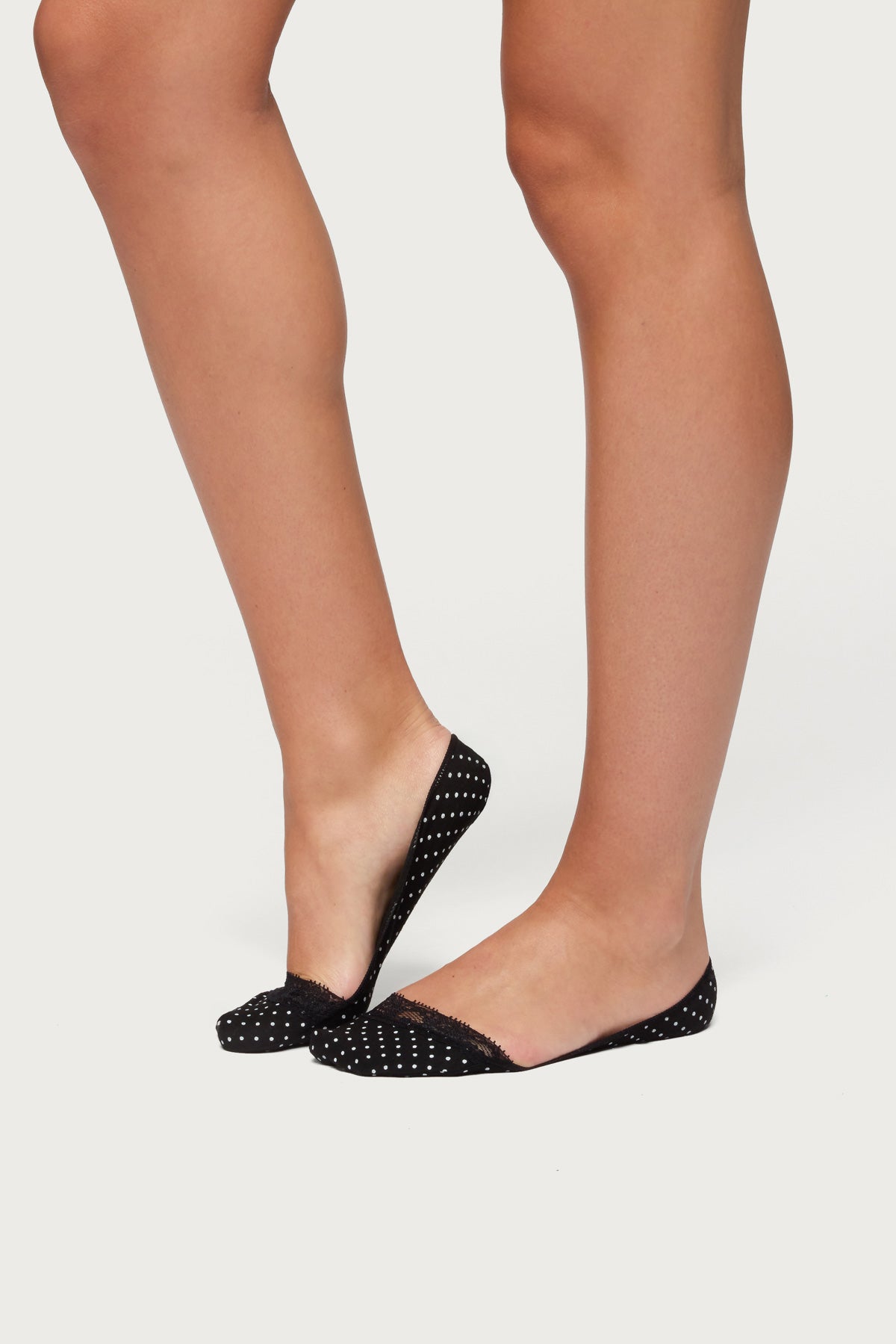 Lacey Polka Dot Socks