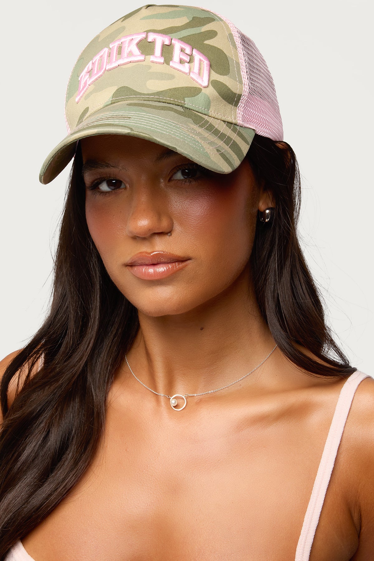 Edikted Core Camo Trucker Hat