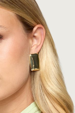 Rectangle Drop Earrings