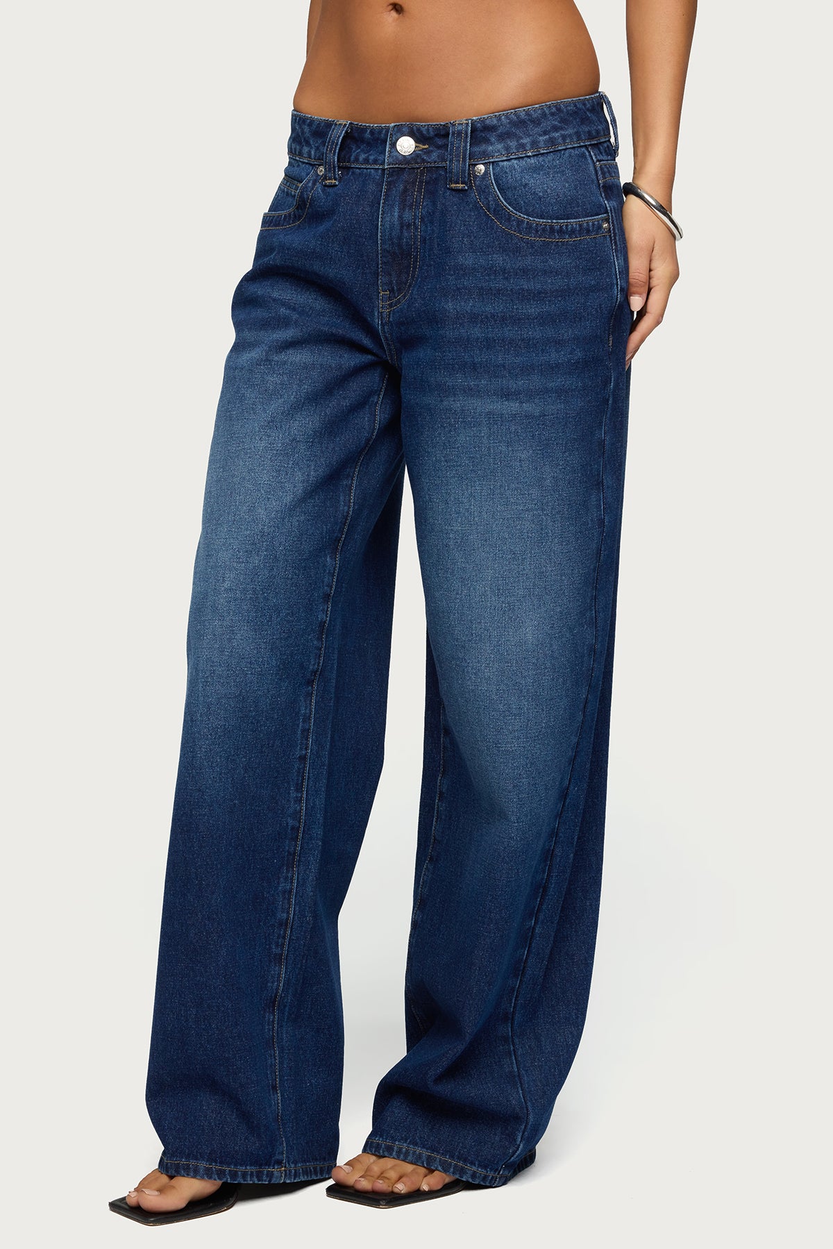 Rivka Low Rise Baggy Jeans - Image 4