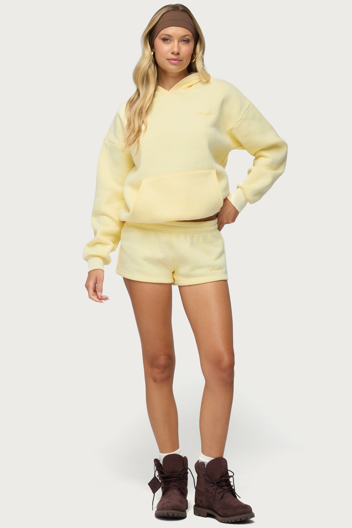 Basic Girl Low Rise Sweat Shorts - Image 7