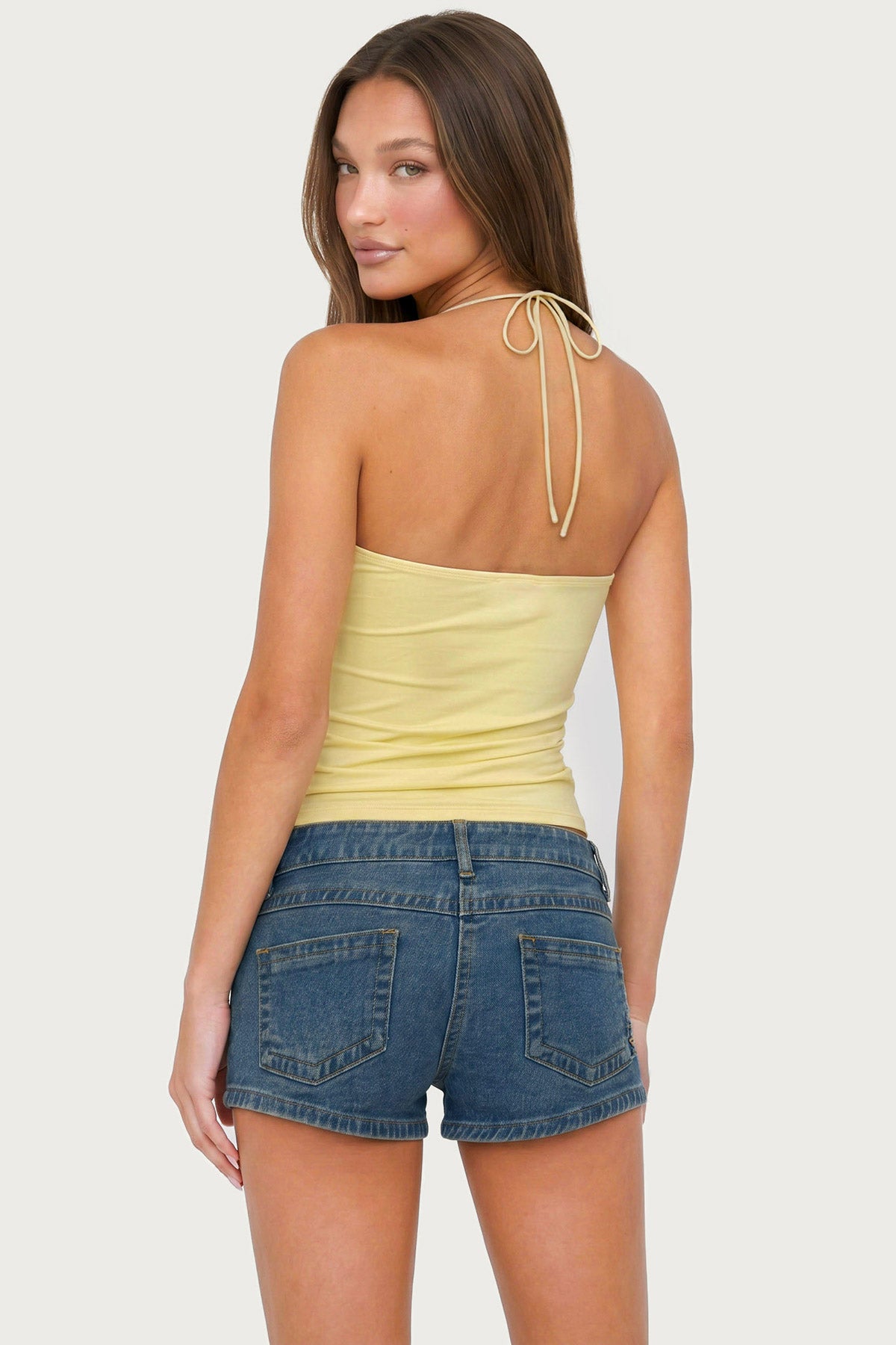 Itzel Ring Gathered Halter Top - Image 5