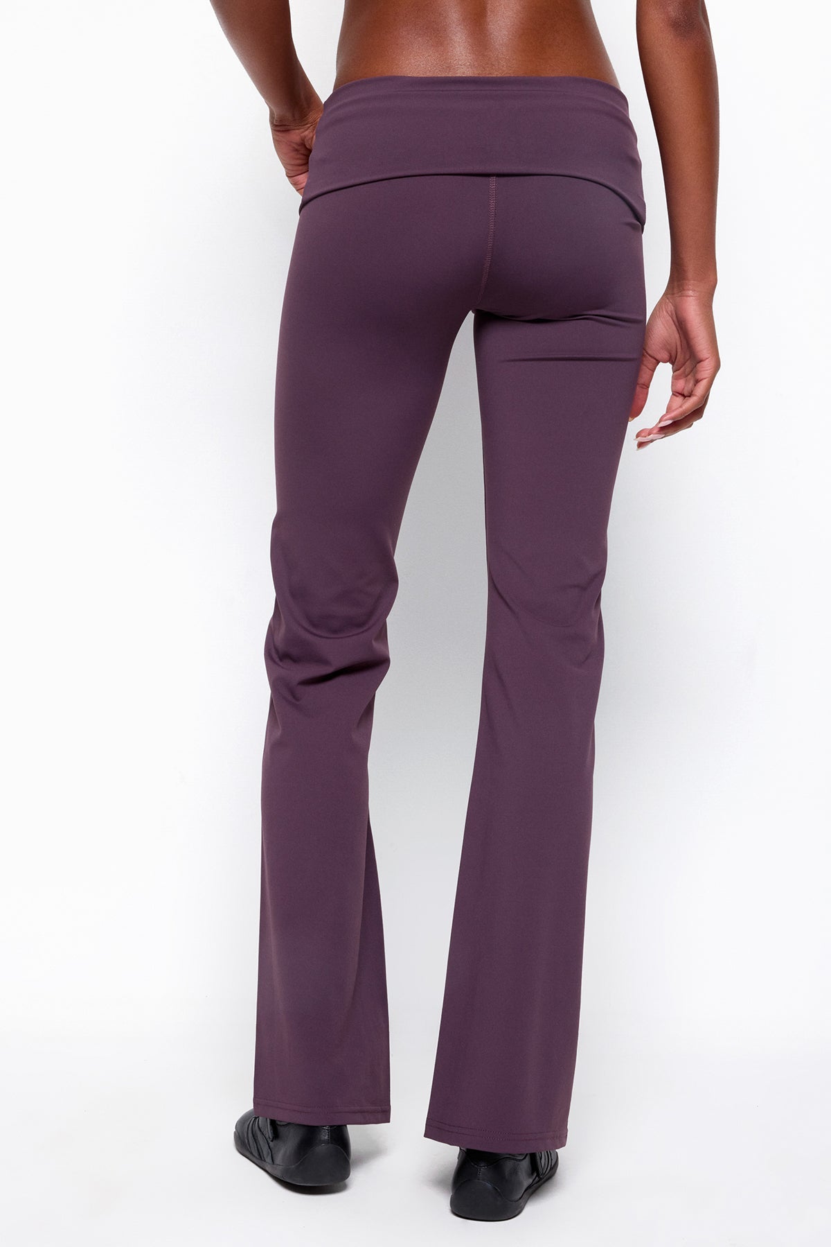 Oriane Foldover Flared Leggings - Image 5