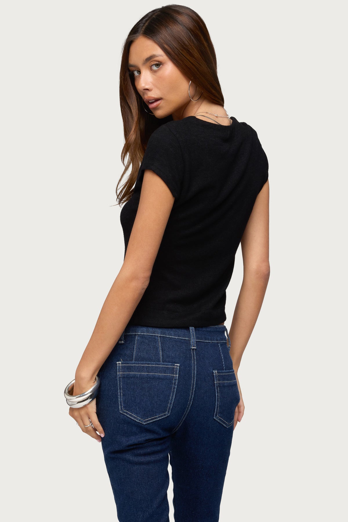 Blaunca Asymmetric Knit Top - Image 5