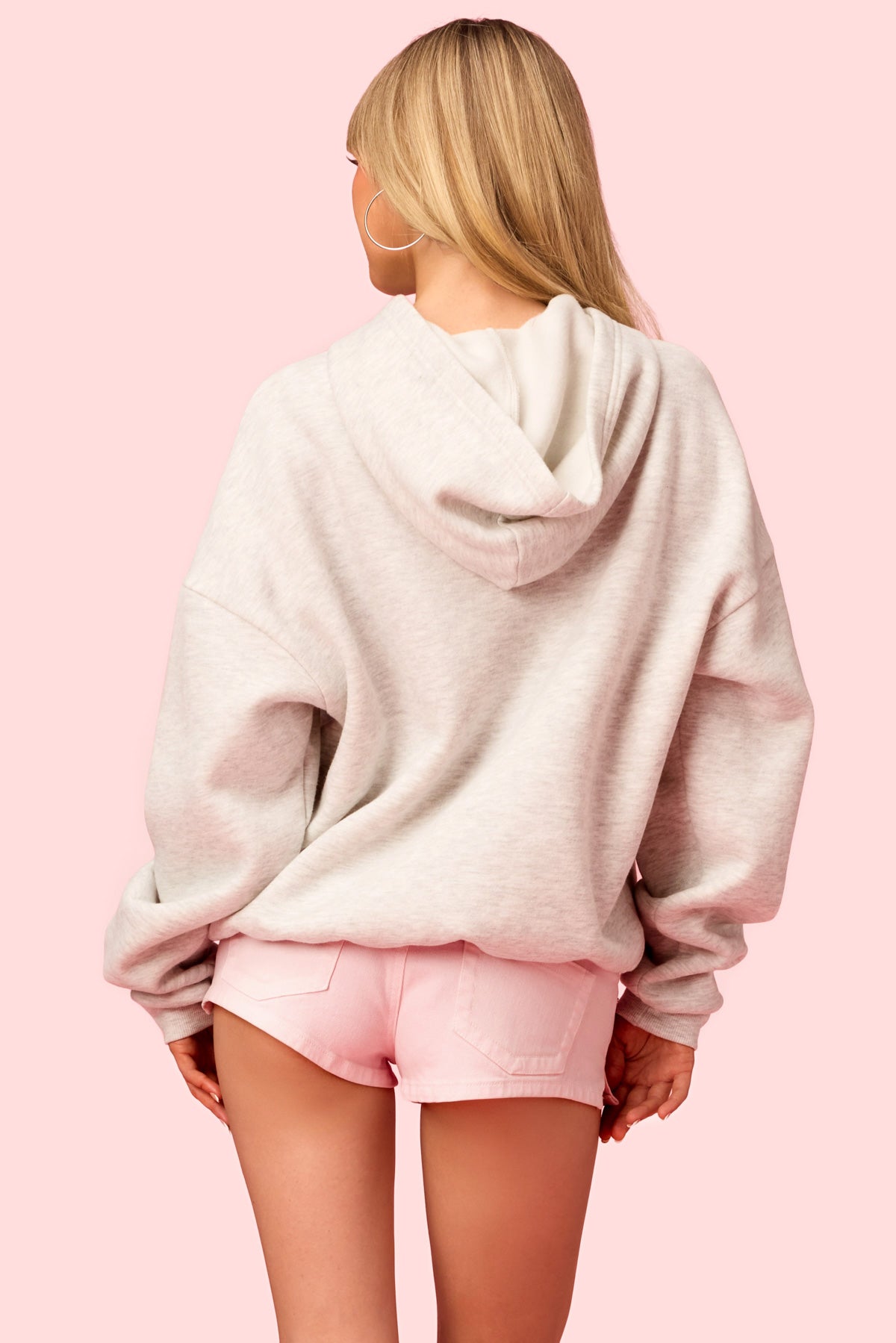 Barbie™ Rhinestone Oversized Hoodie - Image 4