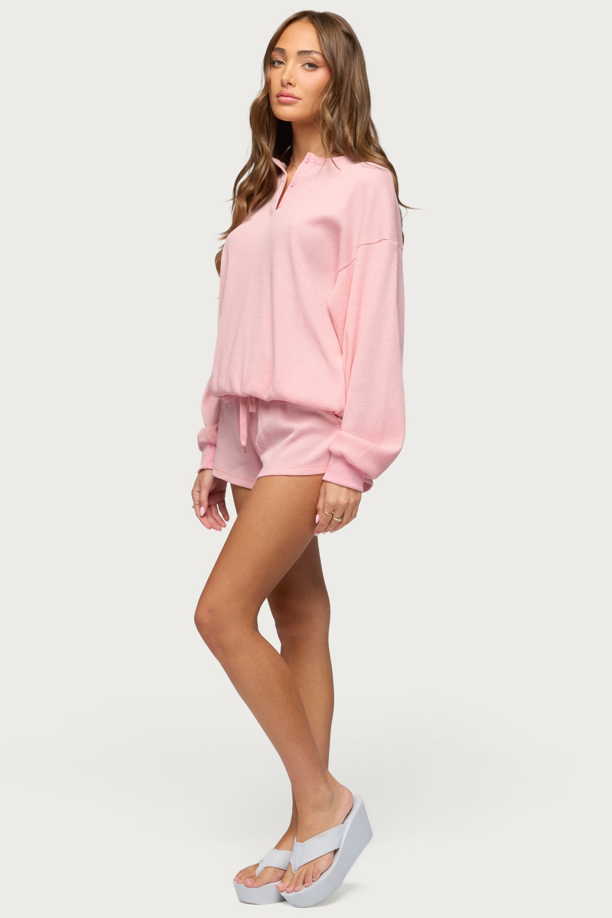 Baila Waffle Shorts - Image 4