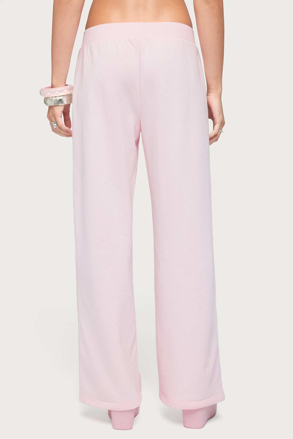 Edikted Studio Rhinestone Sweatpants - Image 5