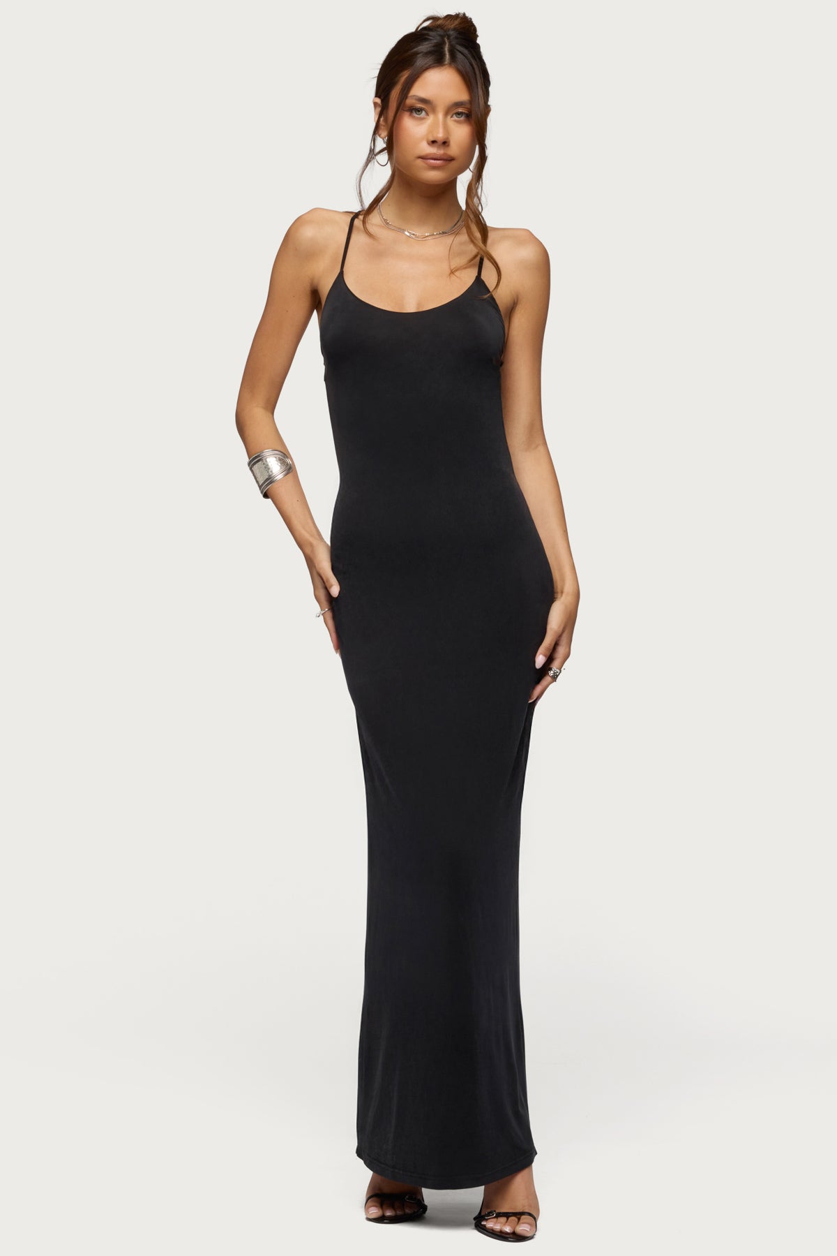 Zhuri Ring Backless Maxi Dress - Image 5