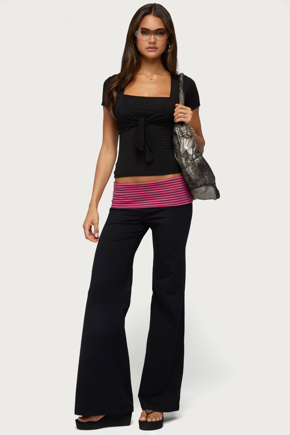 Malka Two Piece Tie Front Top - Image 5