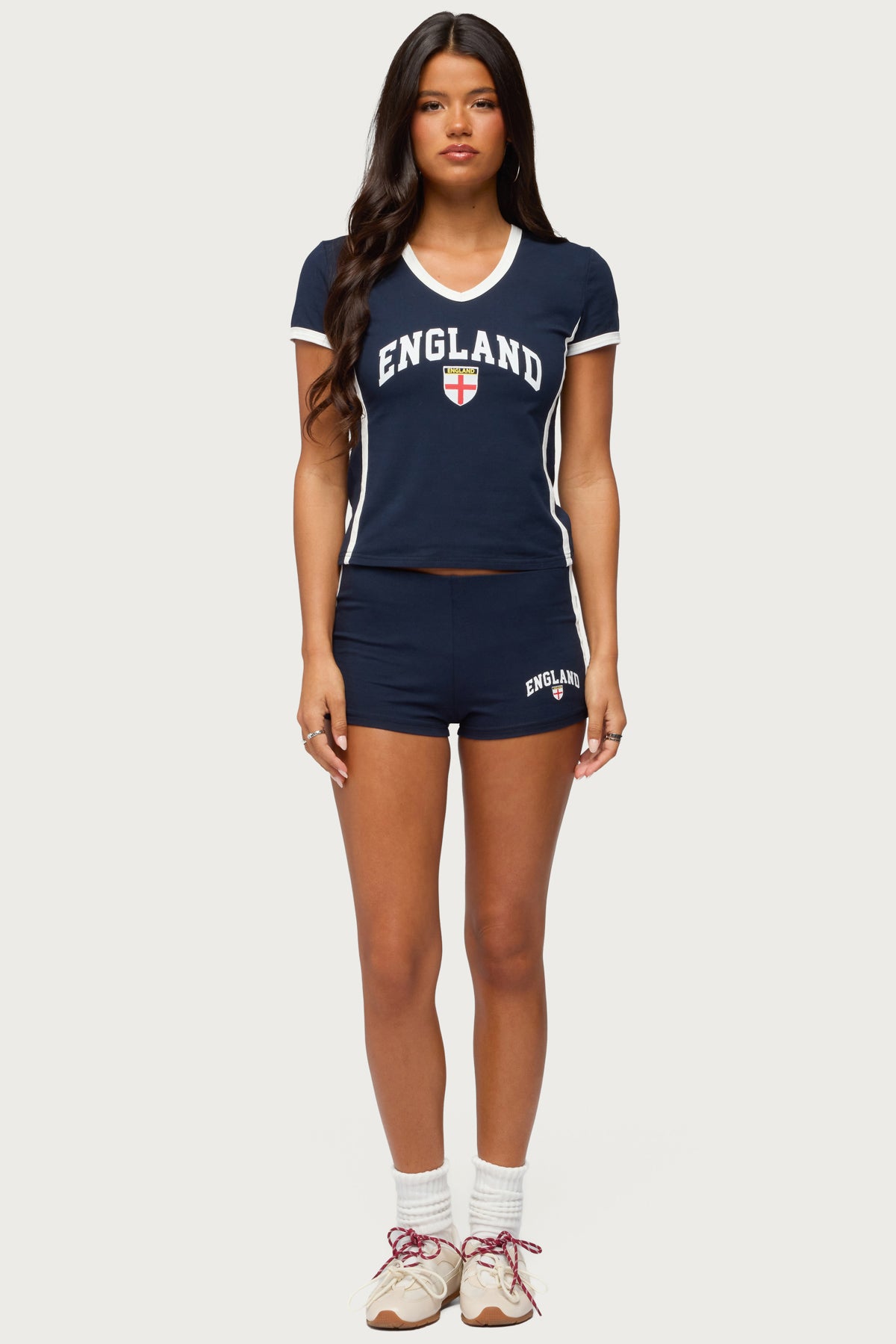 England Girl Micro Shorts