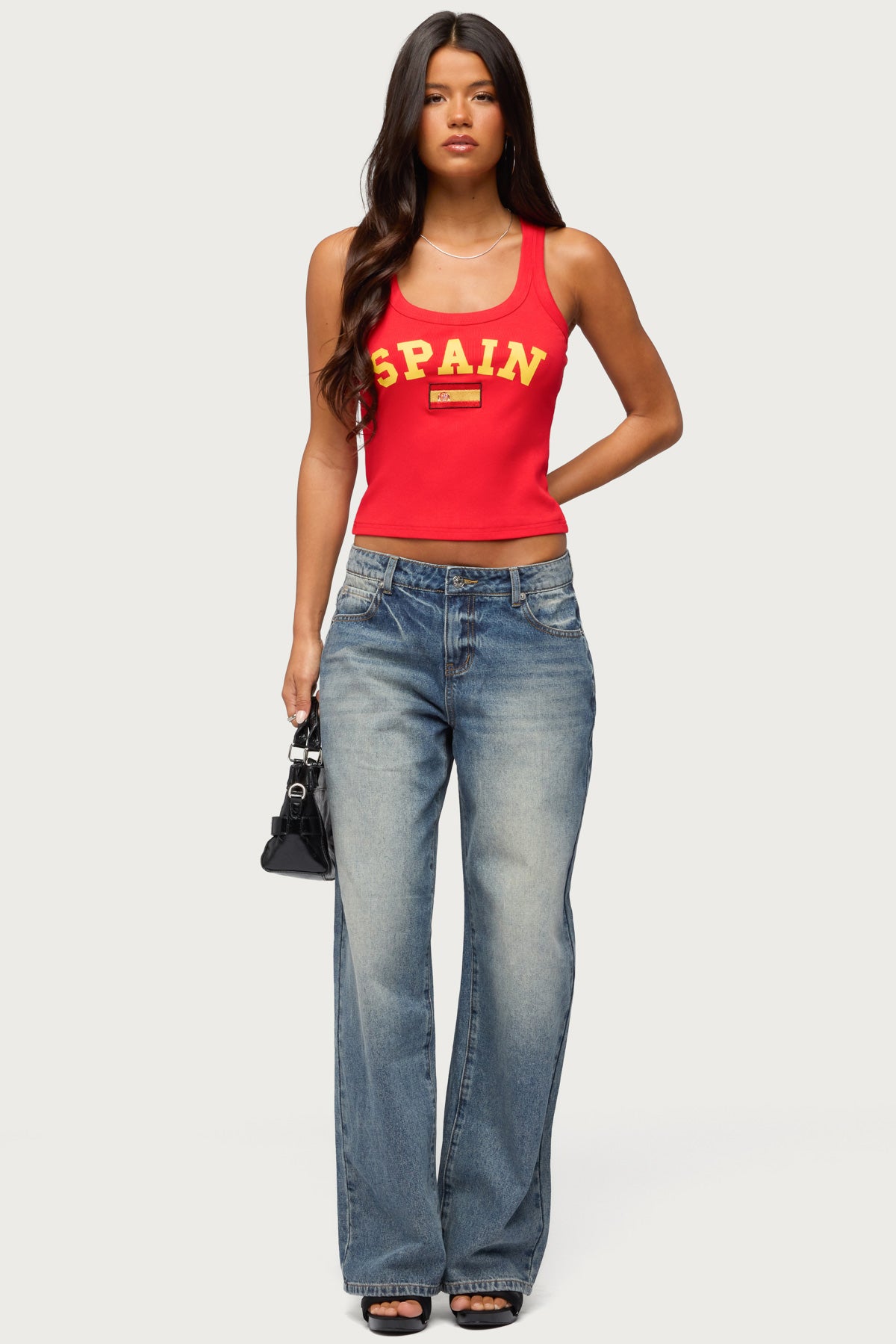 Spain Ribbed Tank Top - Image 3