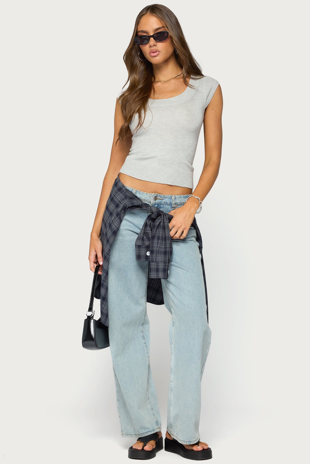 Somin Knit Scoop Neck Top - Image 2