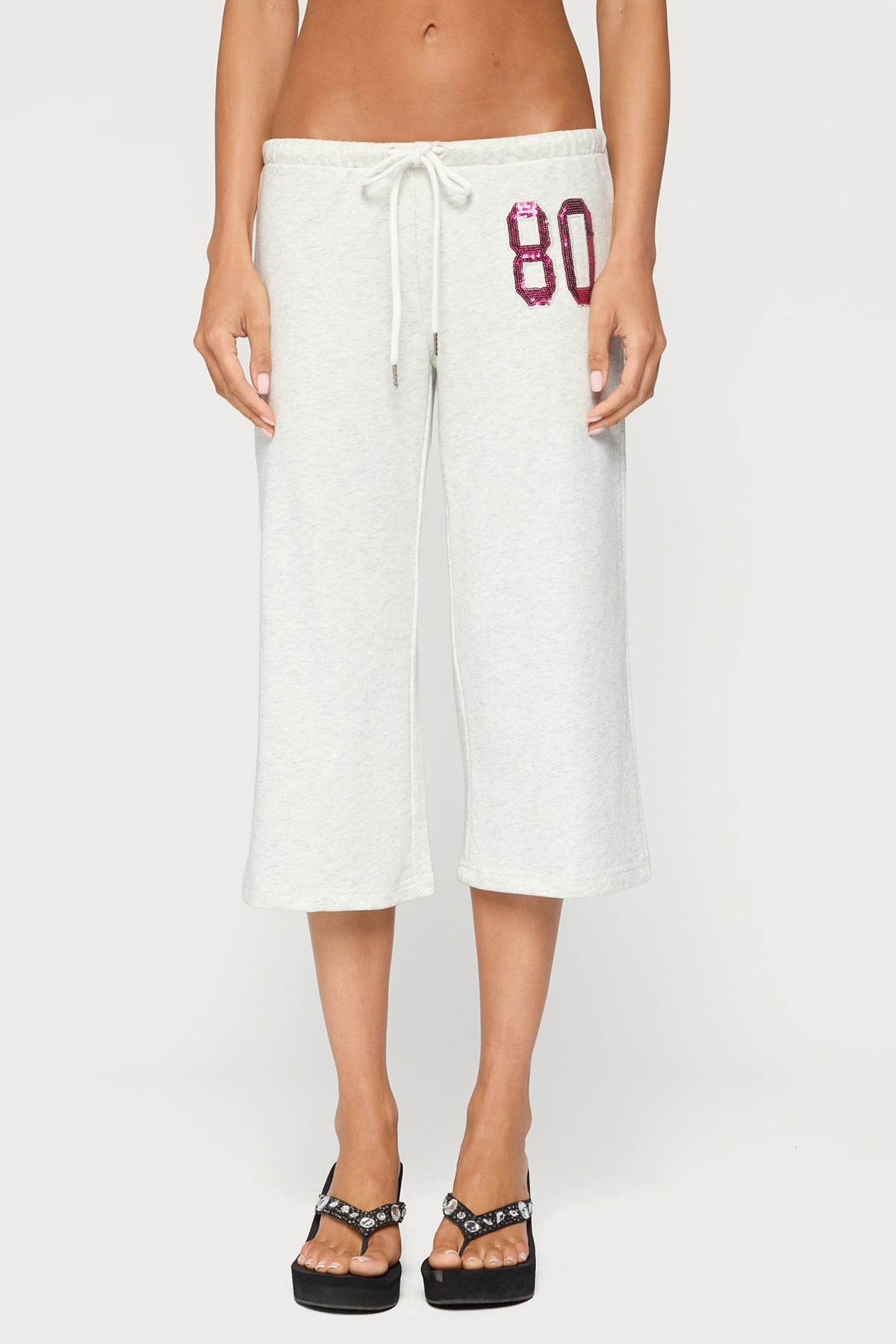 80 Sequin Capri Sweatpants - Image 2